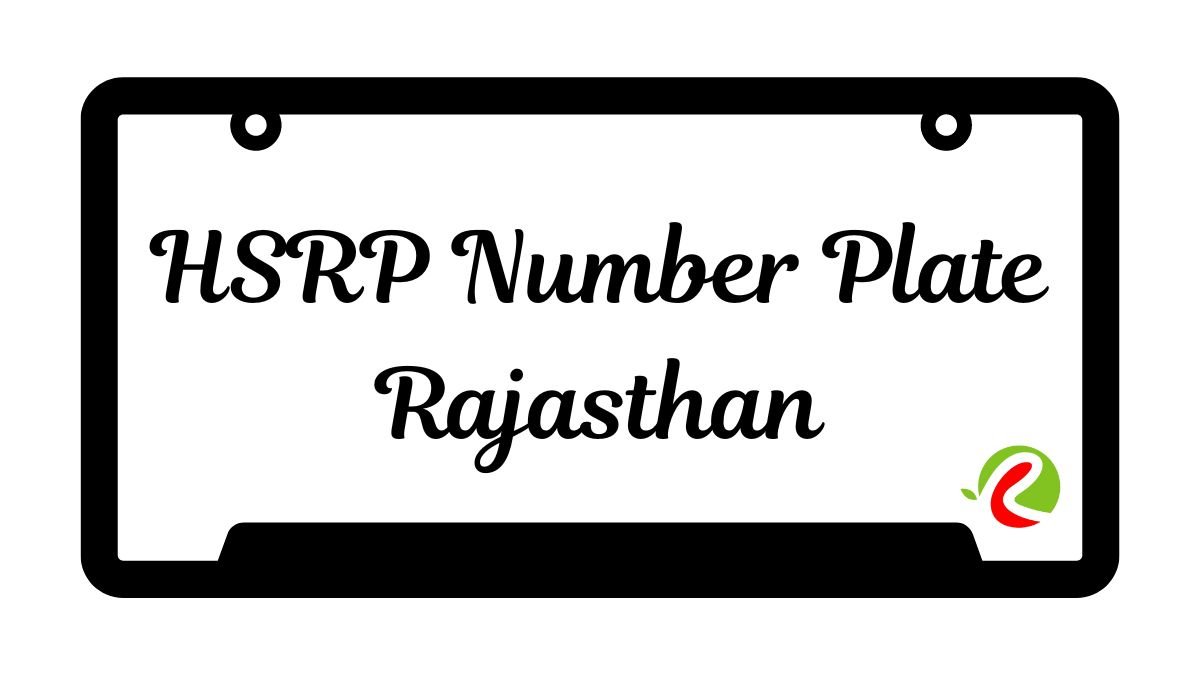 HSRP Number Plate Rajasthan LIst