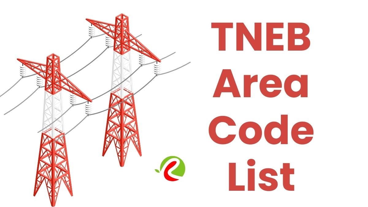 TNEB Area Code List